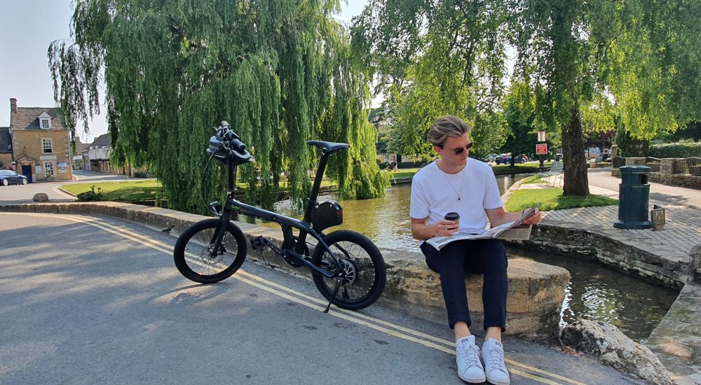 Gron eBike in the cotswolds