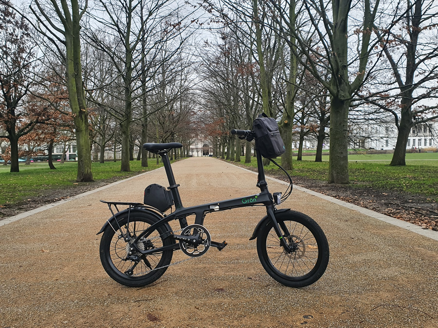 New lightweight folding bike